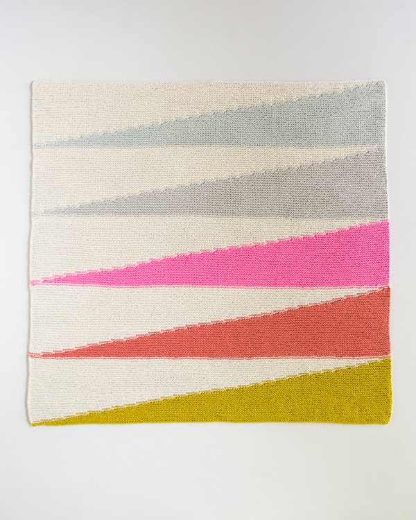 Colorful Wedges Baby Blanket | Purl Soho