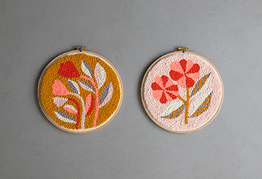Arounna Khounnoraj For Purl Soho: Punch Needle Flowers