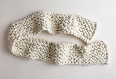 Jumbo Garter Scarf