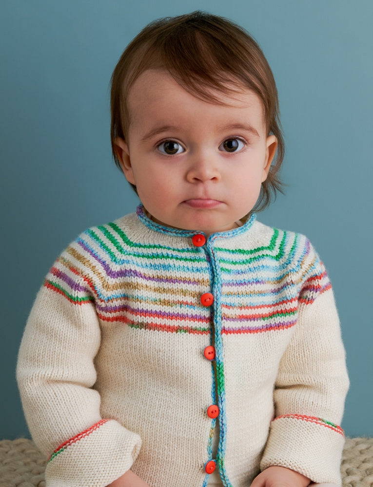 Painted Yoke Cardigan