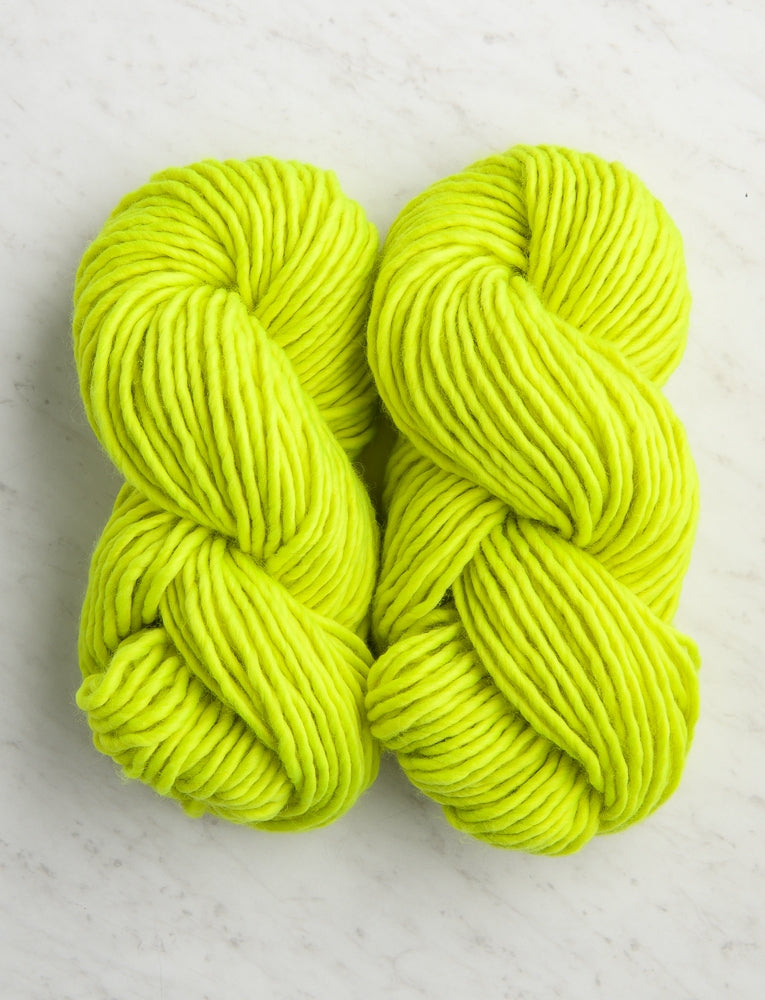 Learn To Knit A Cowl Kit, Lemon Lime