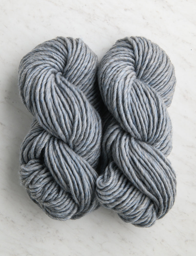Learn To Knit Kit, Gray Denim