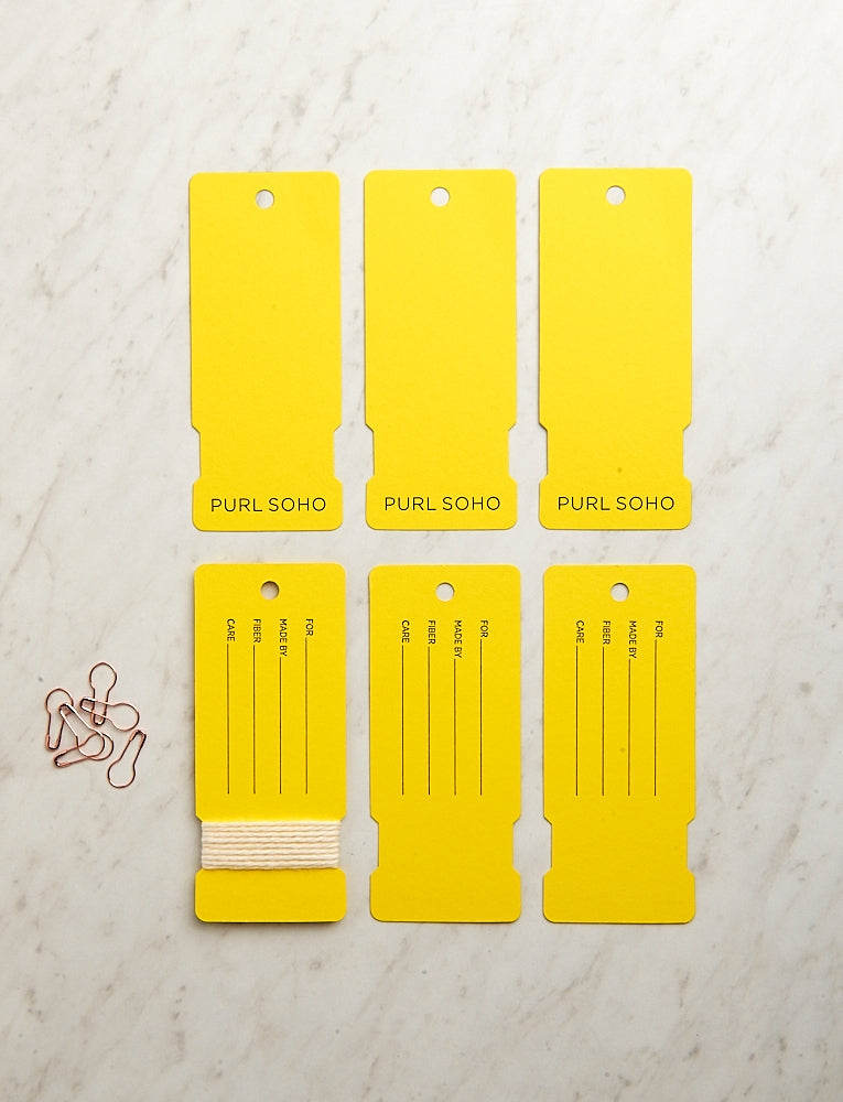 Tags For Handmade Gifts, Yellow Marigold