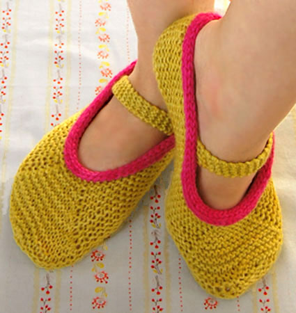 Mary Jane Slippers | Purl Soho