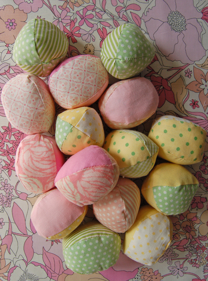Patchwork Easter Eggs | Purl Soho