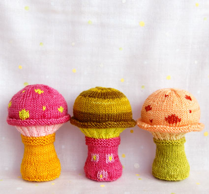 Toadstool Baby Rattle | Purl Soho