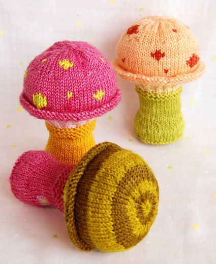 Toadstool Baby Rattle | Purl Soho