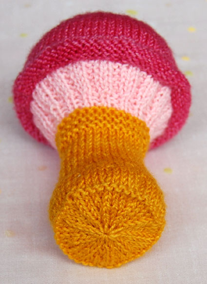 Toadstool Baby Rattle | Purl Soho