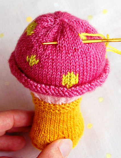 Toadstool Baby Rattle | Purl Soho