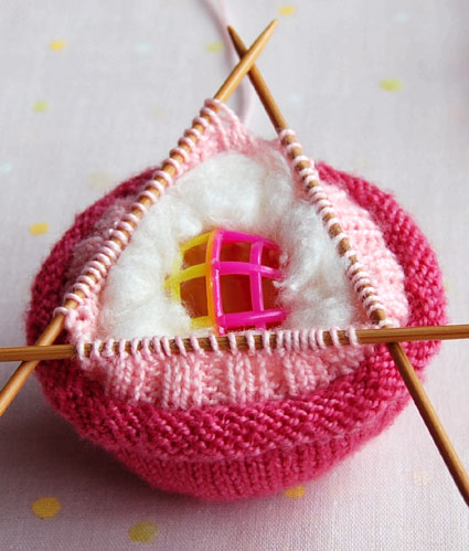 Toadstool Baby Rattle | Purl Soho