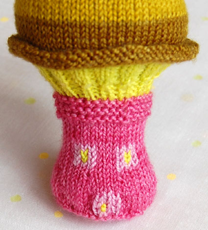 Toadstool Baby Rattle | Purl Soho