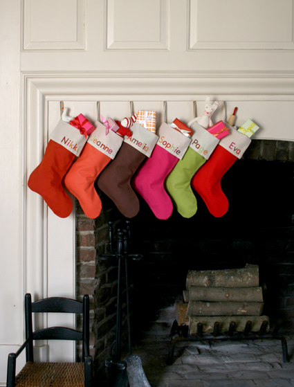 Simple Embroidered Stockings | Purl Soho