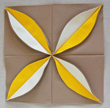 Felt Flower Pillows | Purl Soho