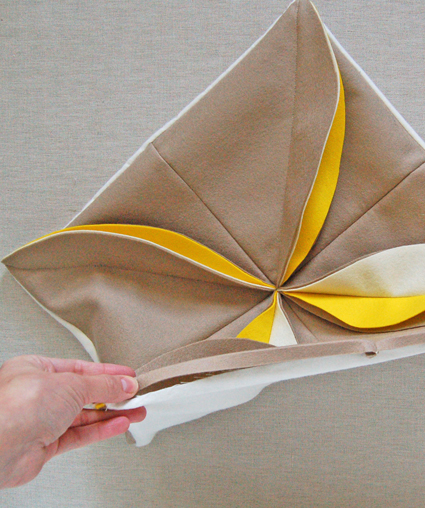 Felt Flower Pillows | Purl Soho