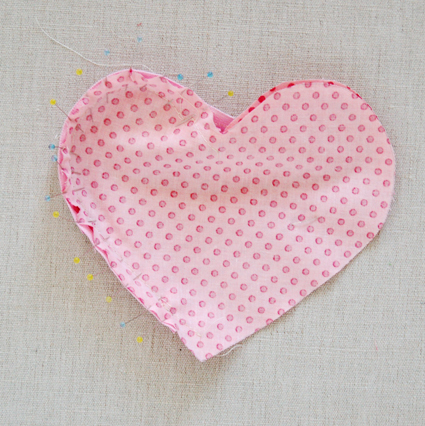 Heart-Shaped Zippered Pouches | Purl Soho