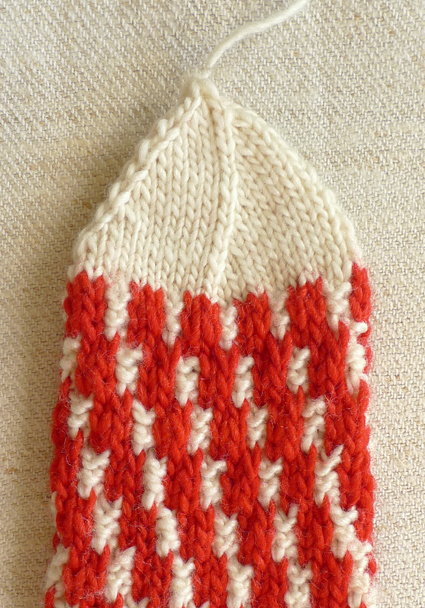 Candy Cane Bedroom Socks | Purl Soho