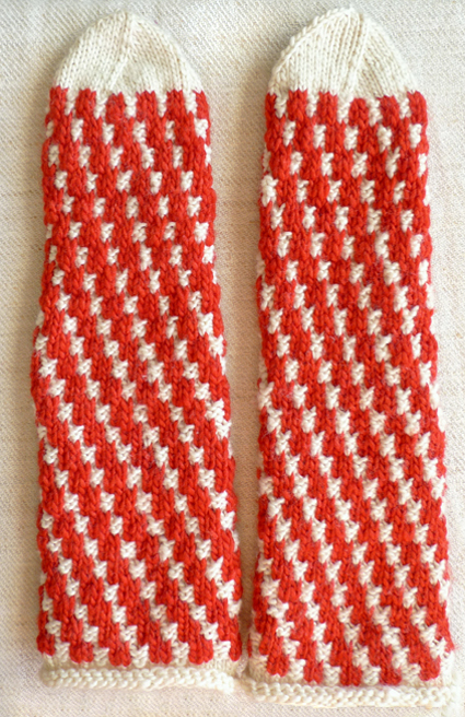 Candy Cane Bedroom Socks | Purl Soho