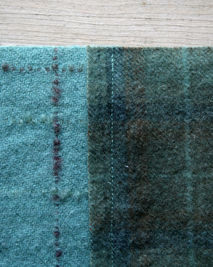 Felted Wool Patchwork Throw | Purl Soho