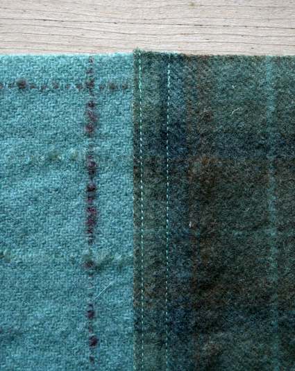 Felted Wool Patchwork Throw | Purl Soho