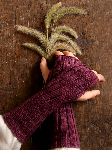 Ribbed Hand Warmers | Purl Soho