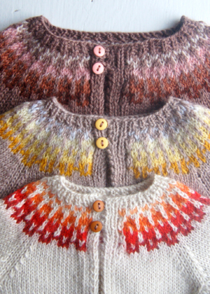 Baby Girl Fair Isle Cardigan | Purl Soho