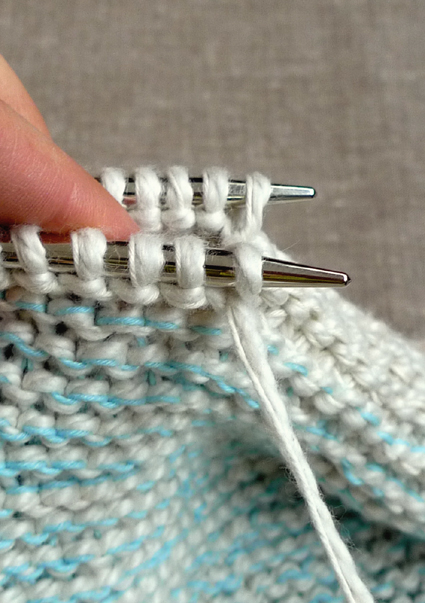 Striped Cotton Cowl | Purl Soho