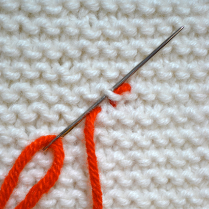 Weaving In Your Ends | Purl Soho