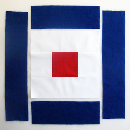 Nautical Flag Napkins | Purl Soho