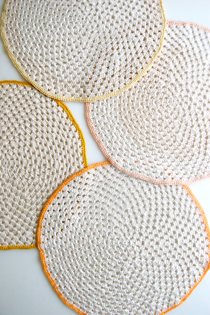 Granny Circle Placemats | Purl Soho