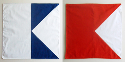 Nautical Flag Napkins | Purl Soho
