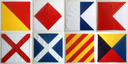 Nautical Flag Napkins | Purl Soho