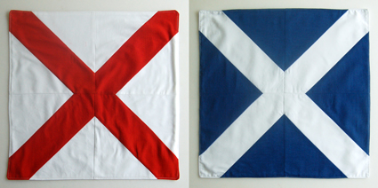 Nautical Flag Napkins | Purl Soho