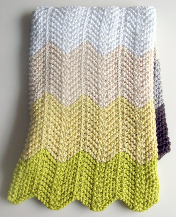 Chevron Baby Blanket | Purl Soho