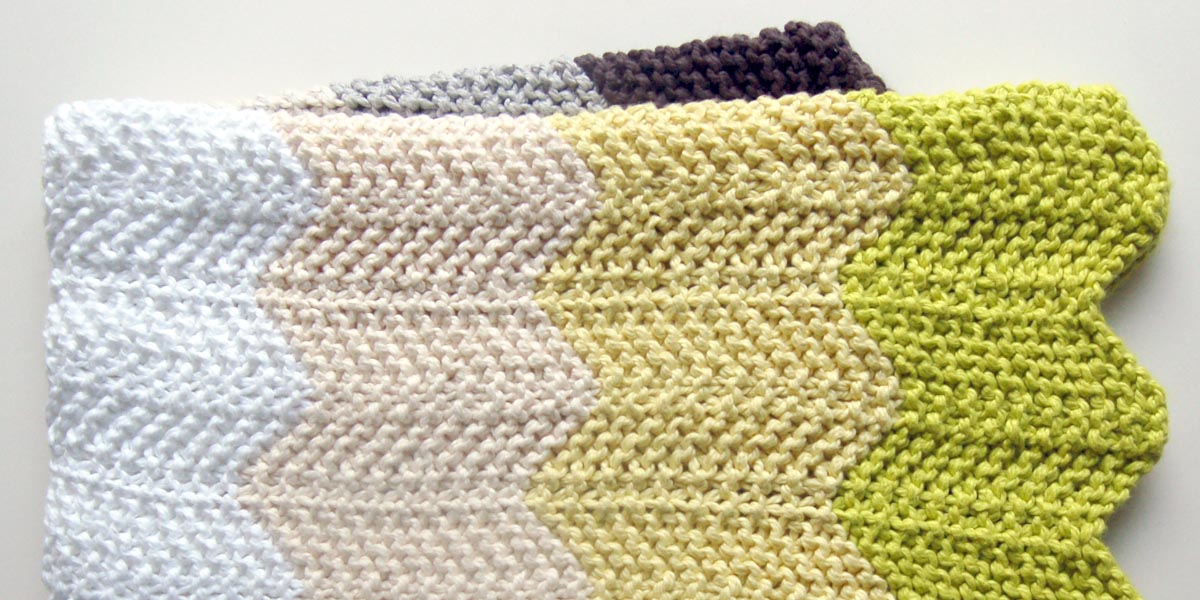 Chevron Baby Blanket | Purl Soho