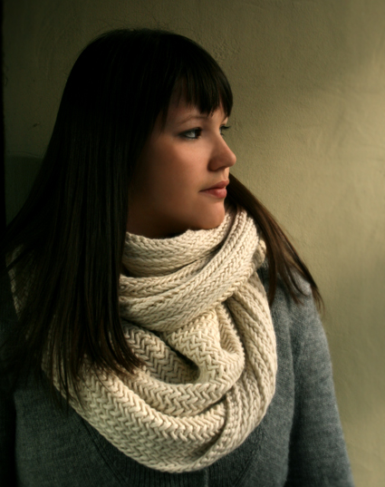 Big Herringbone Cowl | Purl Soho