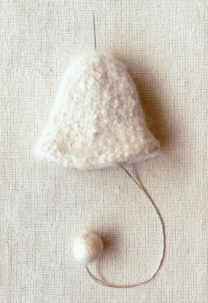Felted Bell Ornaments | Purl Soho