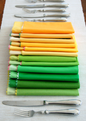Spring Napkins | Purl Soho