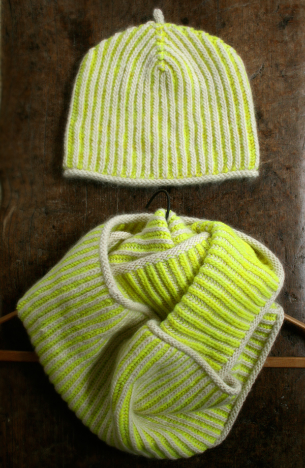 Gina’s Brioche Hat and Cowl | Purl Soho