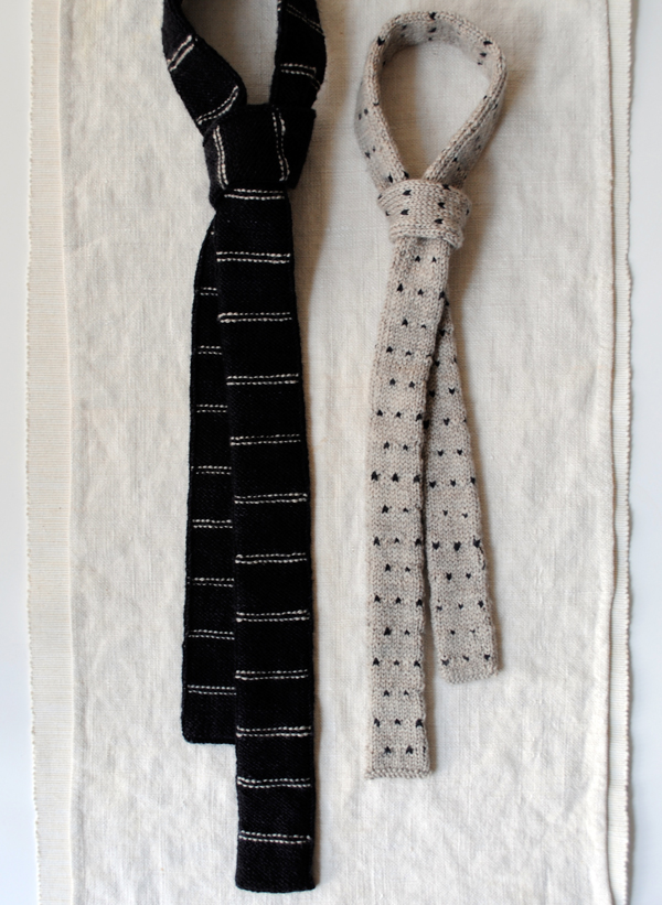 Father and Son Knit Ties | Purl Soho