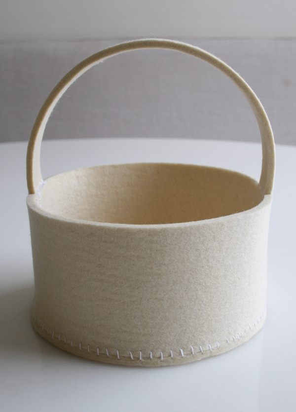 Super Simple Felt Easter Basket | Purl Soho