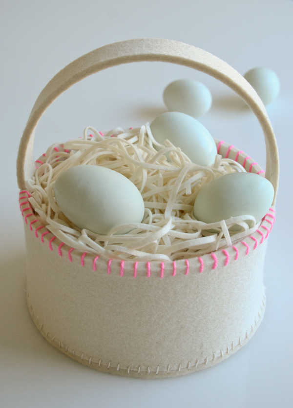 Super Simple Felt Easter Basket | Purl Soho