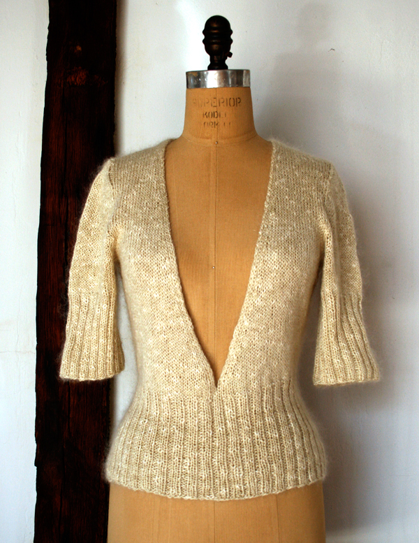 Deep V-Neck Sweater | Purl Soho