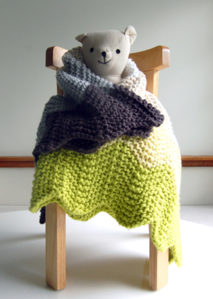 Chevron Baby Blanket | Purl Soho