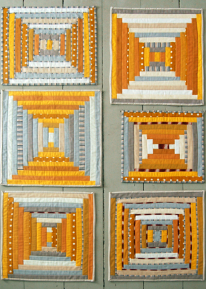 Mini Quilt of the Month, January: Courthouse Steps | Purl Soho