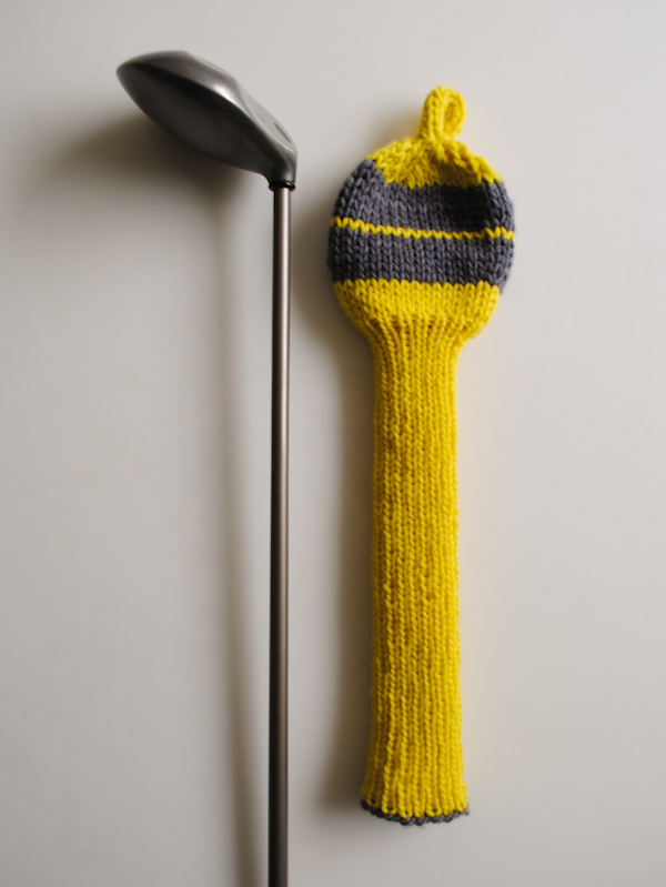 Knit Golf Club Covers | Purl Soho