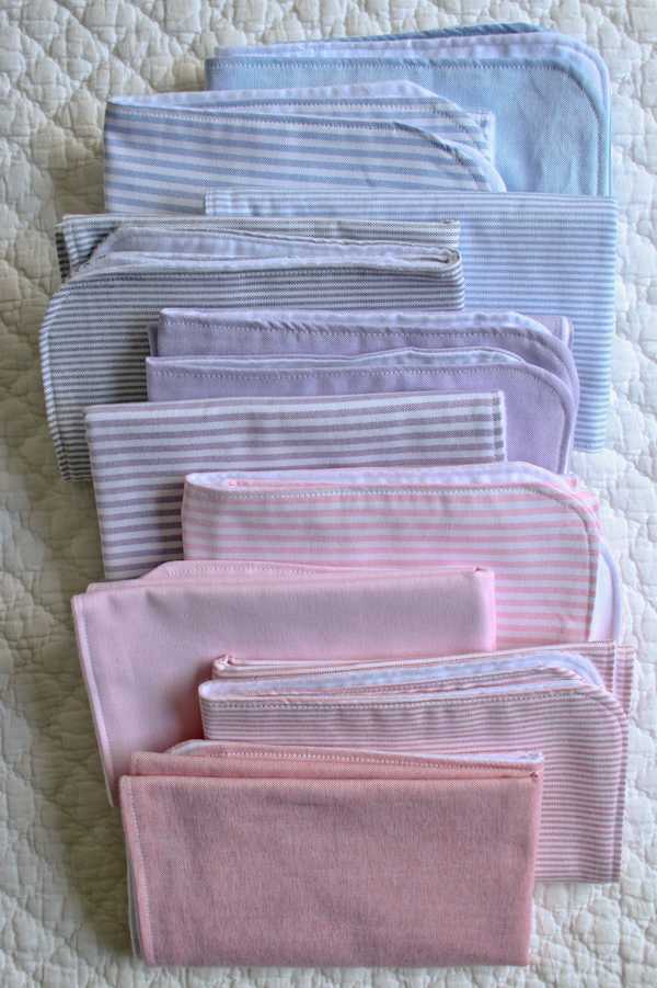 Oxford Burp Cloths | Purl Soho