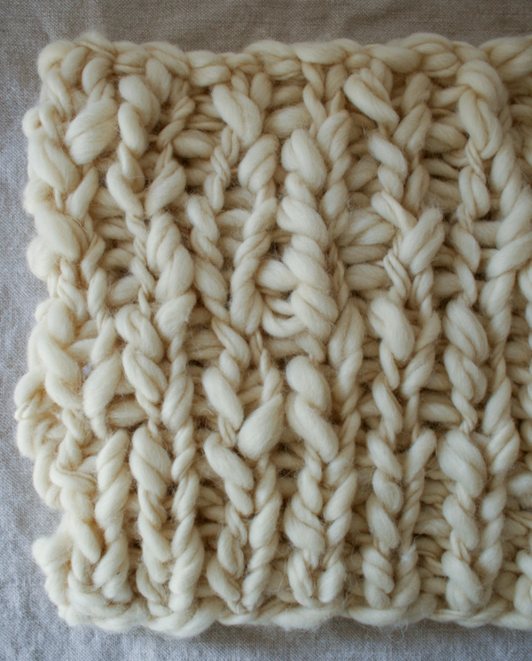 Pixie Dust Lap Blanket in Cool White! | Purl Soho