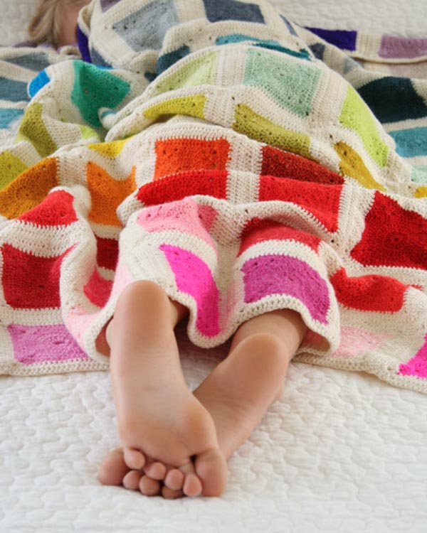 Bear’s Rainbow Blanket | Purl Soho