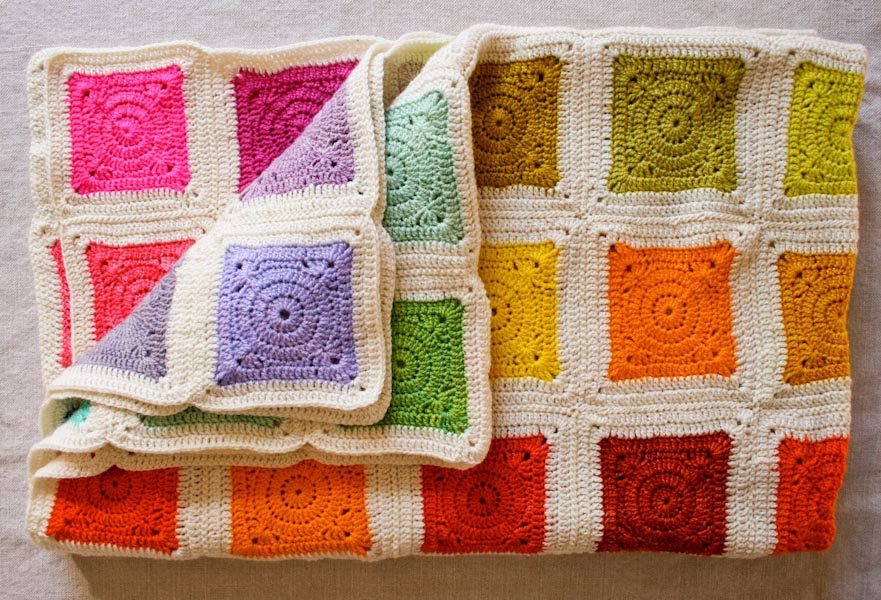 Bear’s Rainbow Blanket | Purl Soho