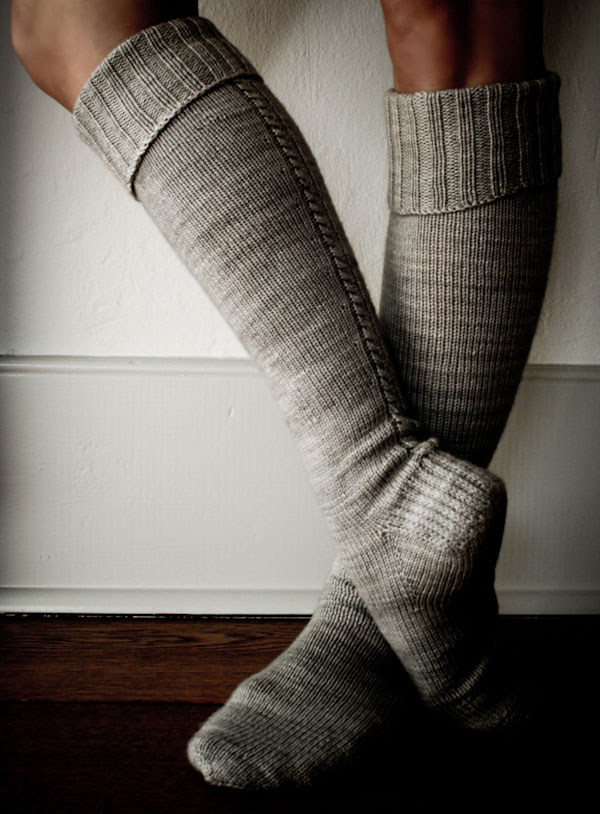 Little Cable Knee Highs | Purl Soho